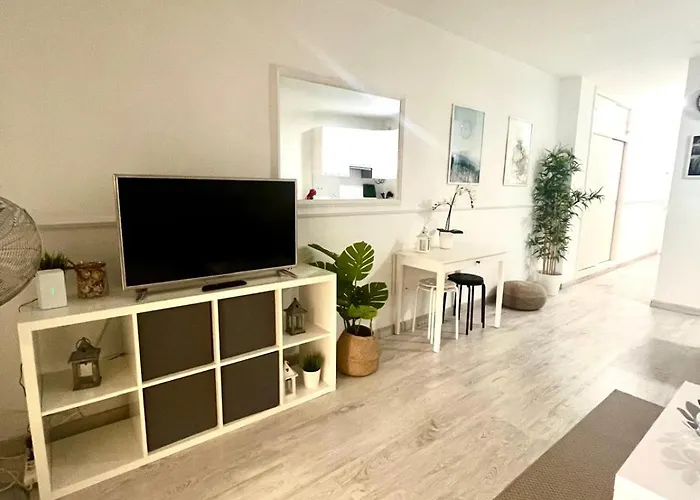 Super Y Amplio Apto Con Airco, Planta Baja En Mareverde Apartmán Costa Adeje (Tenerife)